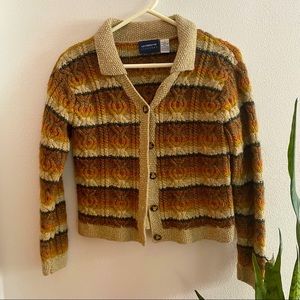 Vintage Liz Claiborne wool sweater cardigan